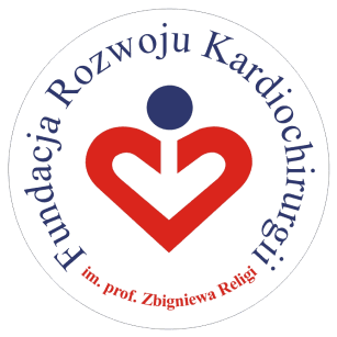 Logo Fundacji Rozwoju Kardiochirurgii im. prof. Zbigniewa Religi