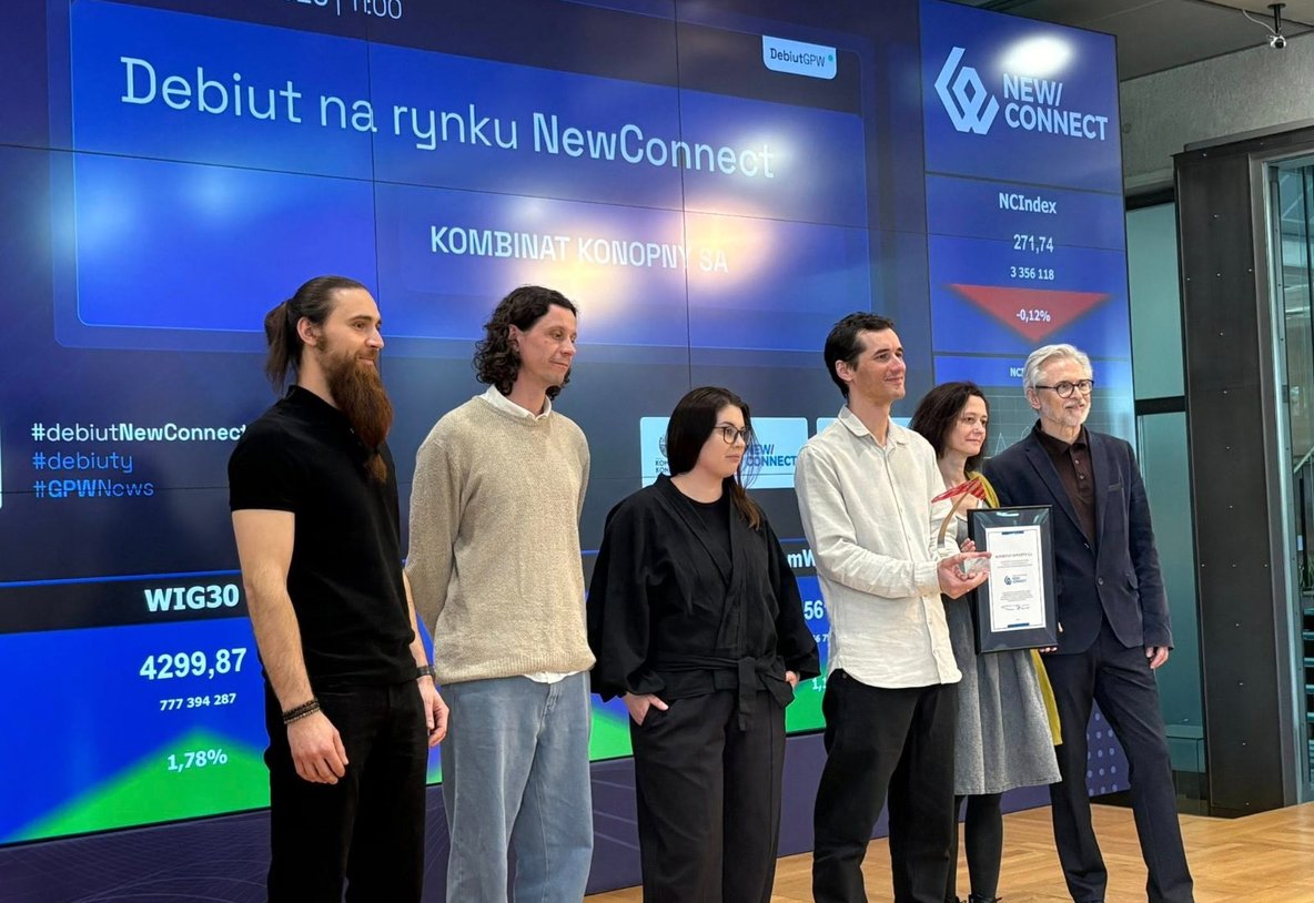 Debiut Kombinatu Konopnego na NewConnect